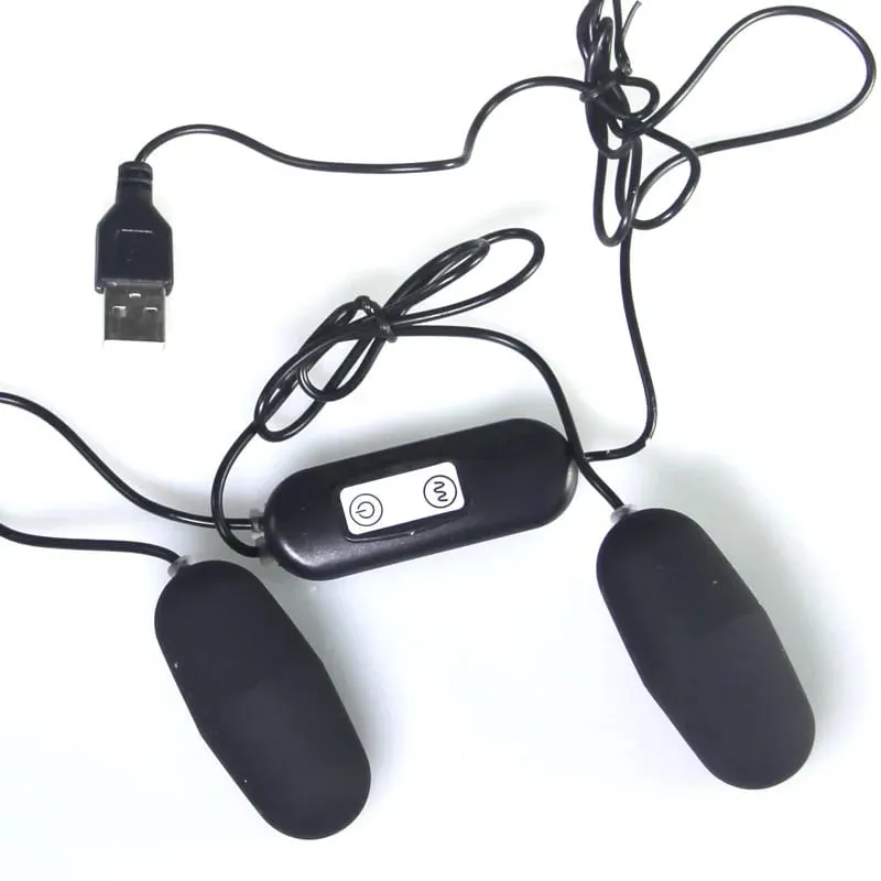 Vibrator 12 multi Speed Jump Egg Vibrating Clitoris Stimulator USB Adult Product Sex Toys For Women Female Masturbation — image 6