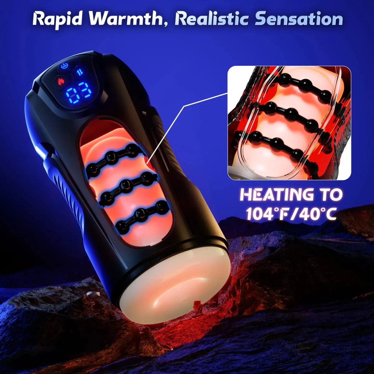 Masturbador masculino automático impulso vibração aquecimento masturbação copo bolso buceta pênis bomba boquete brinquedo sexual para homem