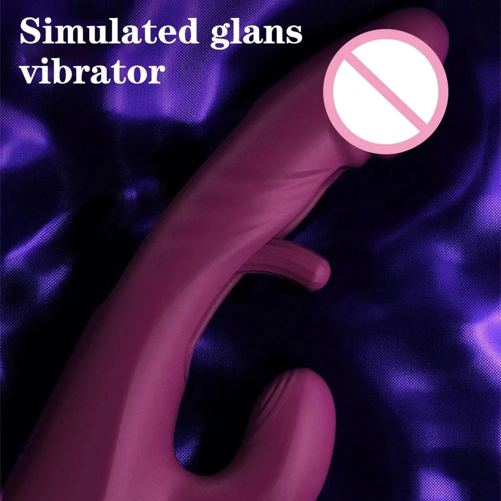 Vibrador coelho 10 vibração e 10 modos de vibração, vibrador vagina, ponto g, estimulador de clitóris, masturbador feminino, brinquedos sexuais femininos
