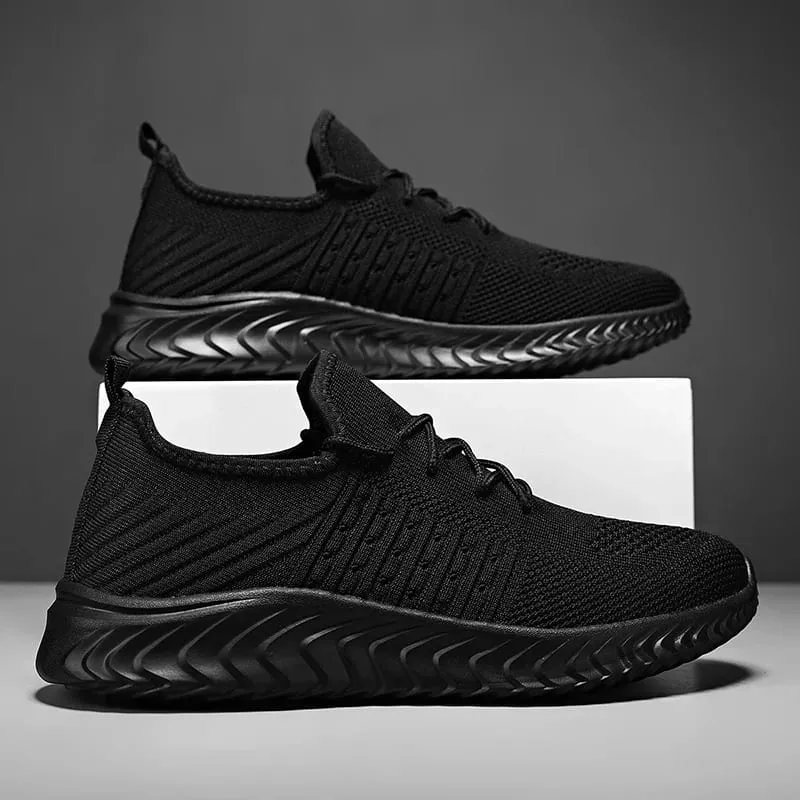 Summer Lightweight Men Running Sport Shoes Classical Mesh Breathable Casual Shoes Fashion Sneakers Athletic Sneakers