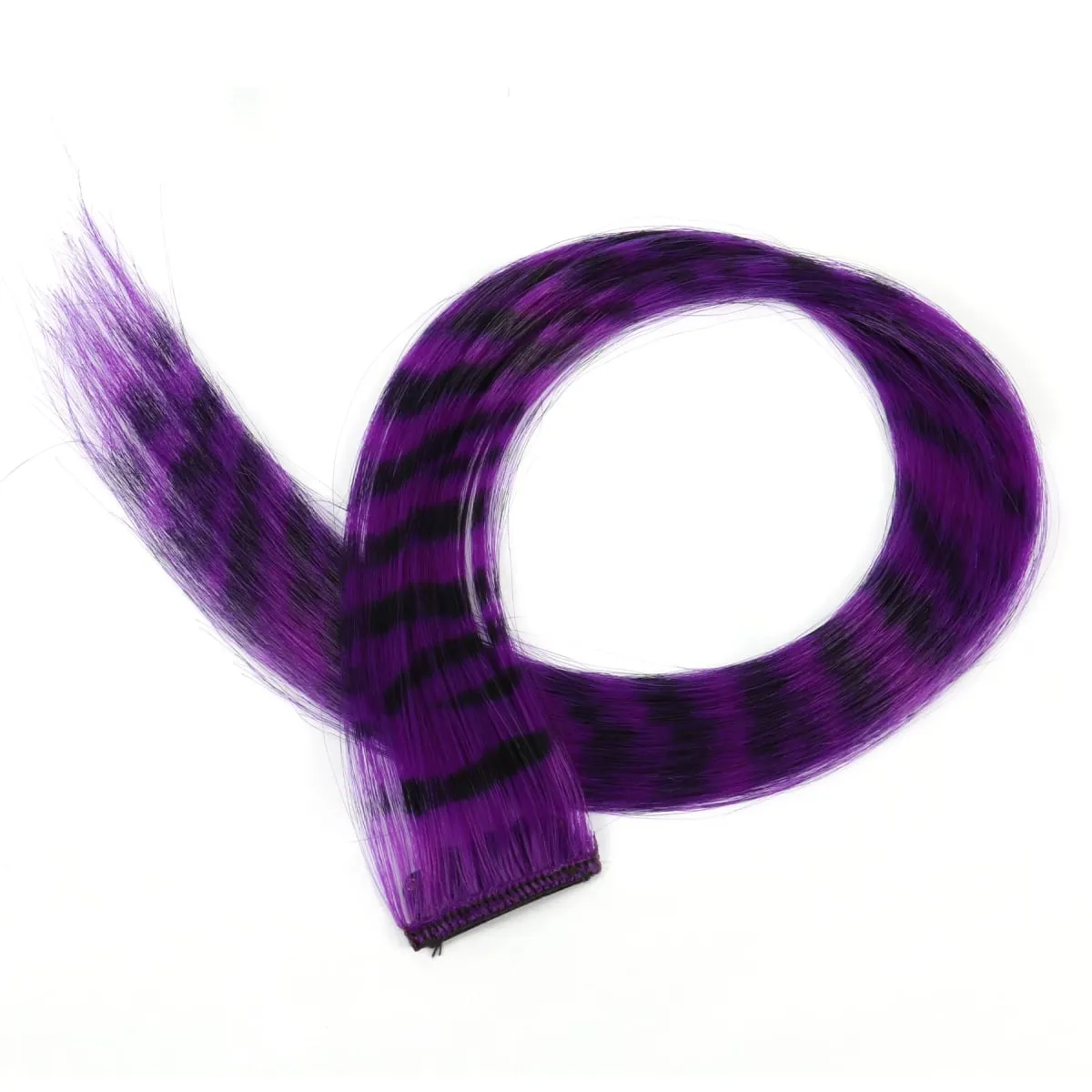 Feather Hair Extensions Colored Synthetic Hair Feather Colorful False Hair Extension Mixed Color Straight Hair For Women Girls
