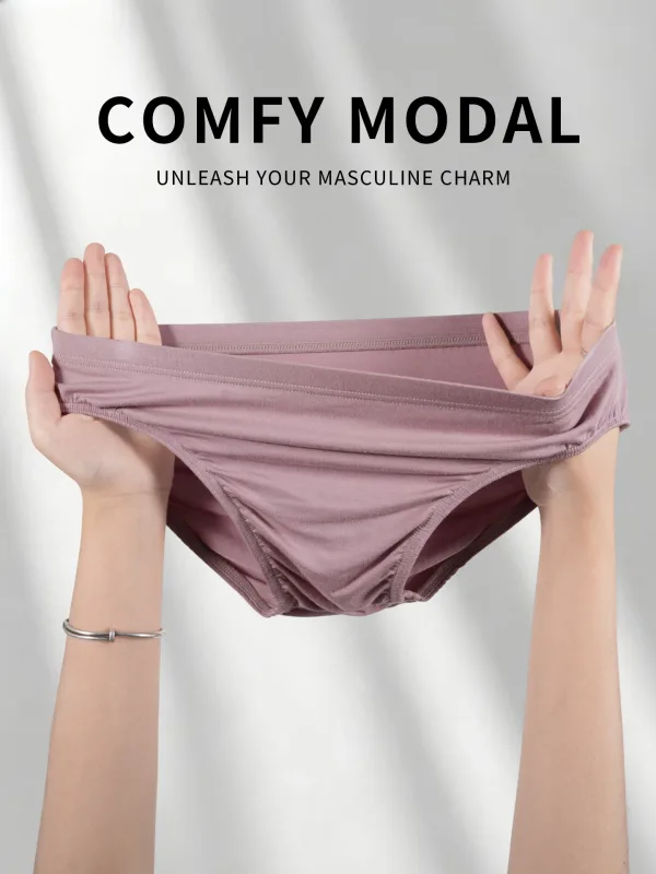 Cuecas masculinas ultrafinas e nuas, cintura baixa, alta elasticidade, respirável, bolsa convexa 3D