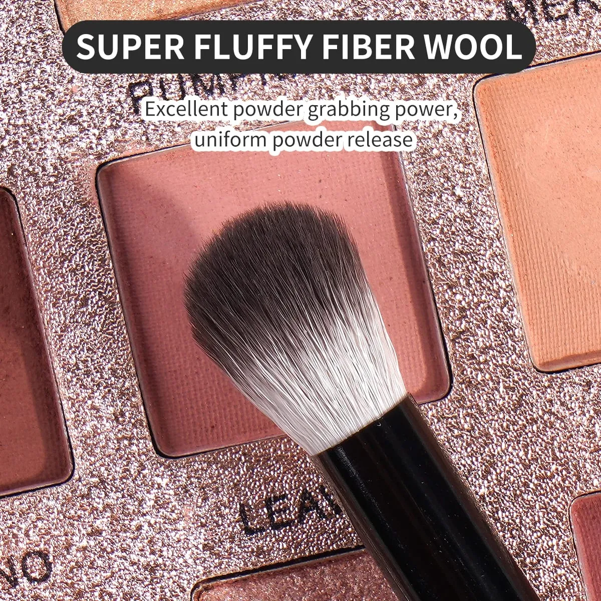 Conjunto de pincéis de maquiagem de ponta dupla, 4 unidades, com caixa, bases, pó, blush, sombra, pincel básico, viagem para iniciantes