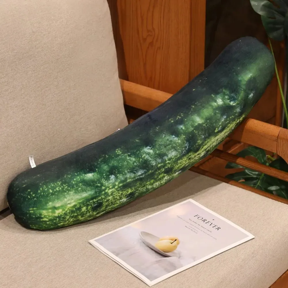 Kawaii macio vegetal travesseiro detalhes realistas simulação vegetal recheado criativo acento aconchegante vegetariano casa aconchegante
