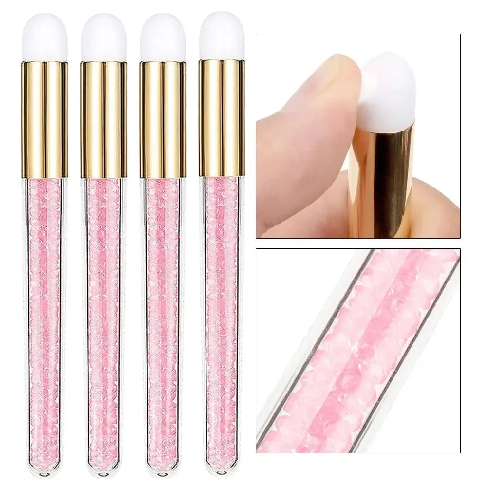 50 pçs macio cílios extensão escova de limpeza lash shampoo sobrancelha nariz esfoliante limpeza removedor de maquiagem suprimentos de cuidados de beleza — image 4