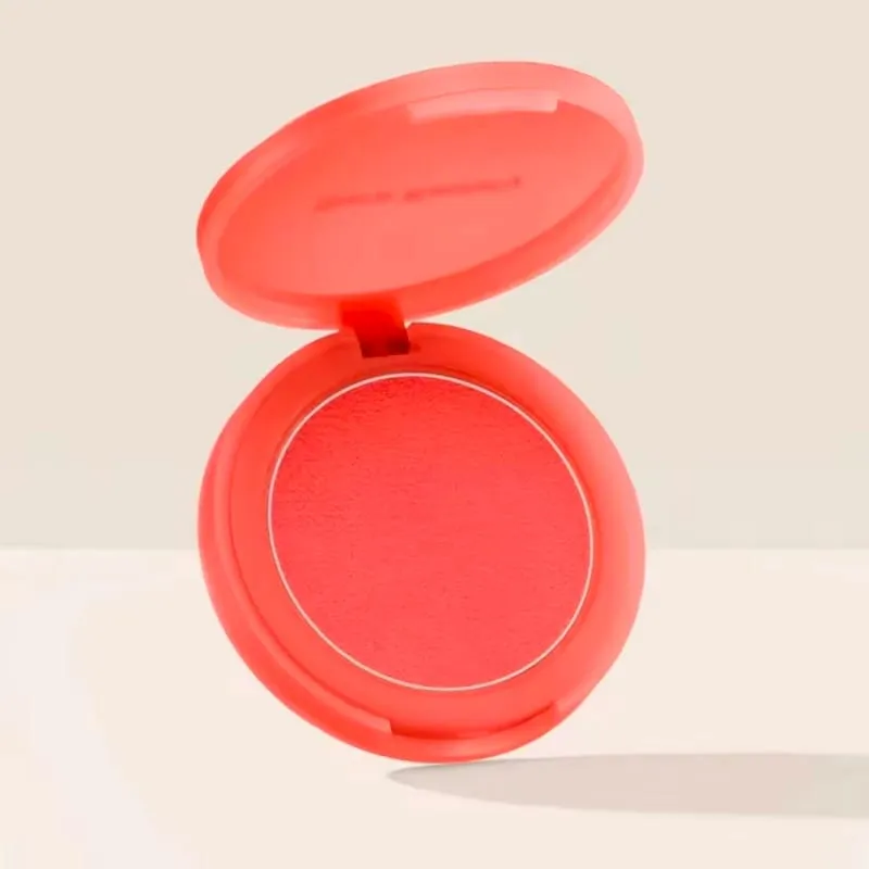 Rare Beauty 3D Face Brighten Blush Highlighter Powder with Mirror Cosmetic Contour Bronzer Shimmer Luminizer Stick Makeup Tool