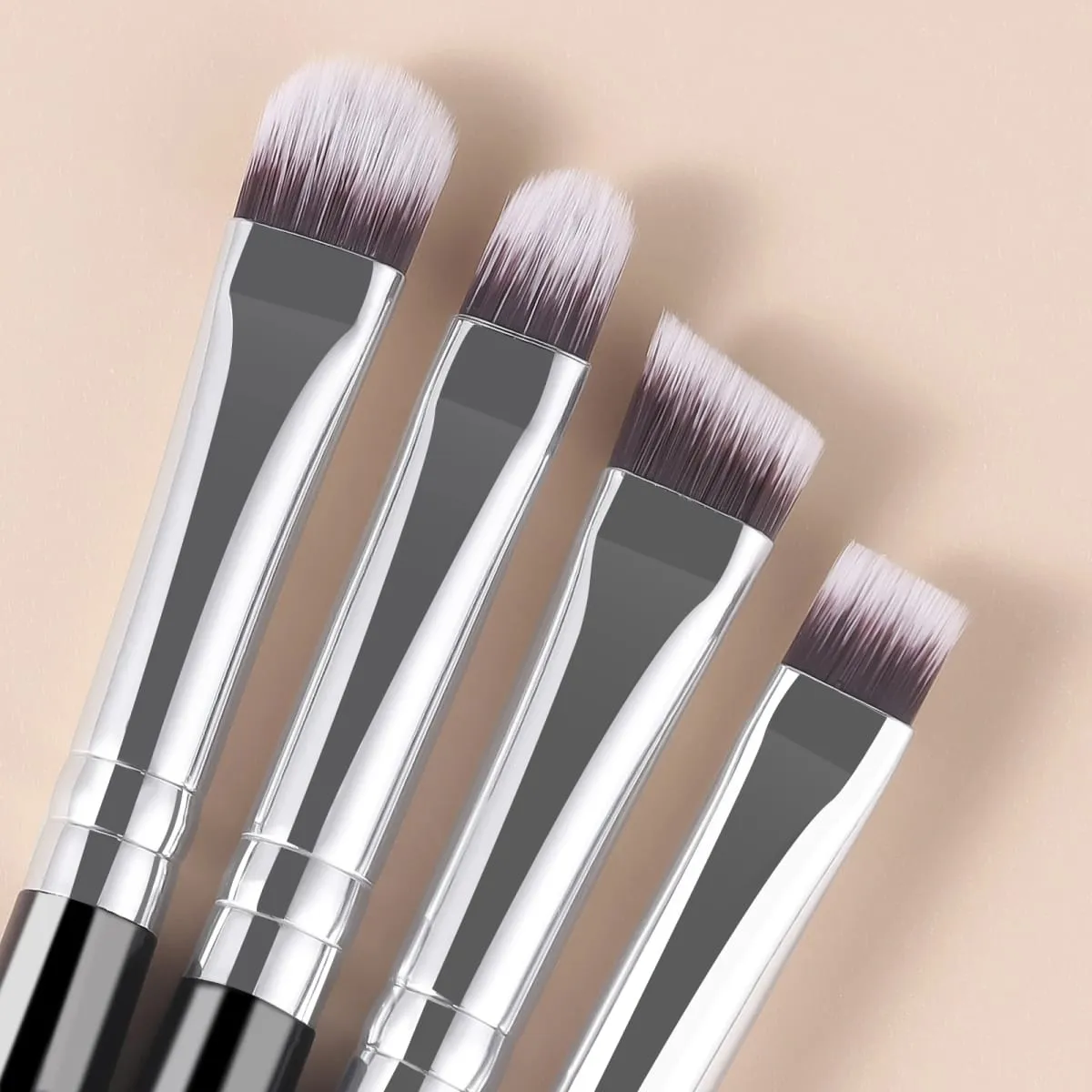 Conjunto de pincéis de maquiagem, 20 peças, base em pó, blush, sombra, sobrancelha, ferramentas cosméticas com bolsa de armazenamento