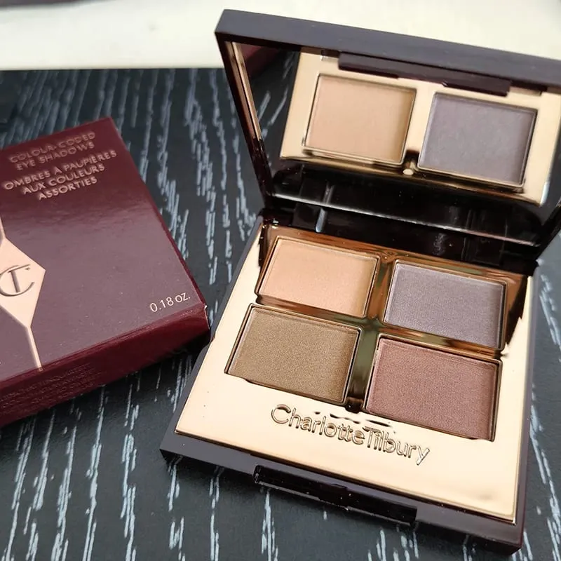 Charlotte Highgloss Repairing Gemstone Disc 7g & Multicolored Eye Shadow Cream Nature Easy To Color Tilbury Foundation Cosmetics