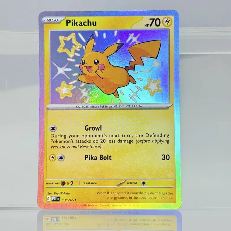 Coleção holográfica de negociação de jogos, cartões proxy ptcg, charizard, pikachu, mew ex, singl, pkm, cartões laminados, cartão proxy