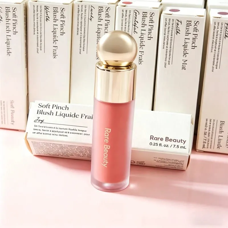 Rare Beauty Soft Pinch Liquid Blusher Silky Waterproof Moisturizing Woman Makeup Happy Hope Bliss Wonder Believe Blush Liquide