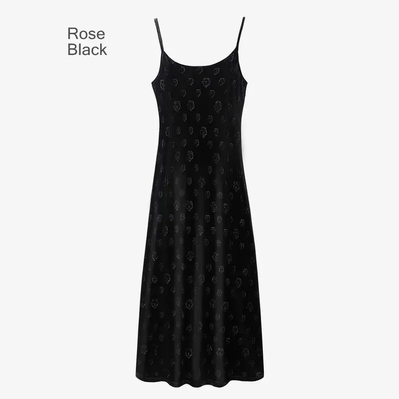 AS 2024 roupas femininas de veludo outono-inverno vestido com alça ajustável + tops básicos + cardigã + vestido sem mangas (envio em 1 dia)