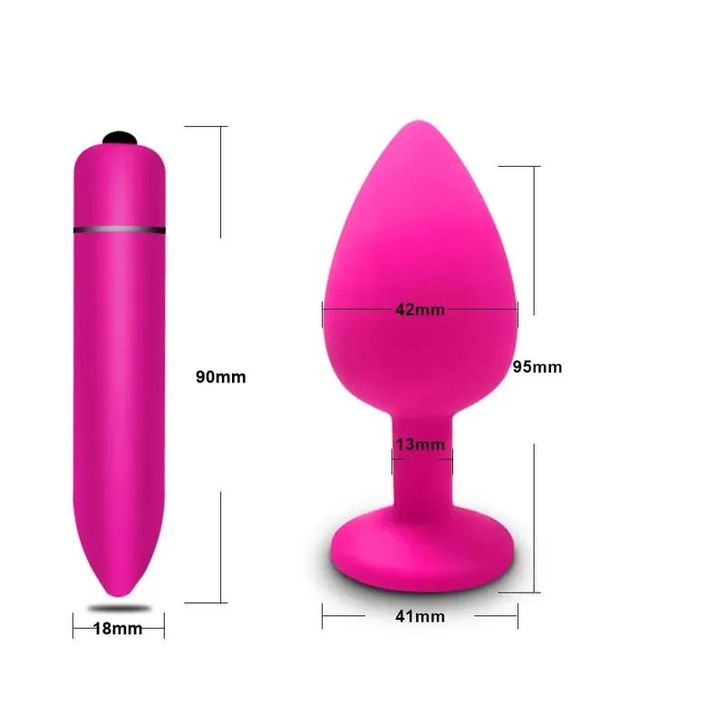 Brinquedo anal macio silicone anal plug mini bala vibrador butt plug homens mulheres casais gay anal estimulador de próstata brinquedo sexual para adulto