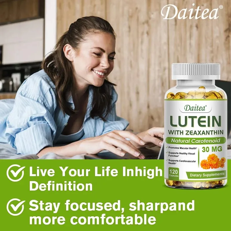 Lutein Eye Supplement - Containing Vitamins Zeaxanthin Extract Improve Eye Edema Improve Vision Health Eye Health