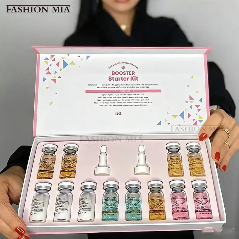 Coreia rosto 8ml clareamento bb creme iniciante starter kit niacinamida/peptídeo rugas-combate bb creme cuidados com a pele soro beleza