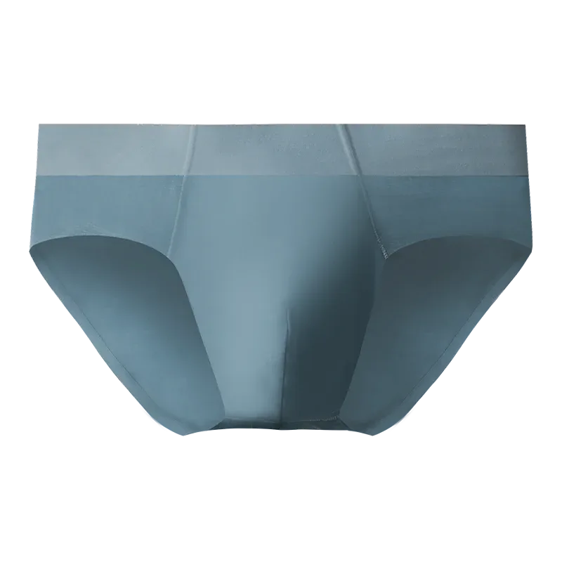 2 peças roupas íntimas masculinas, cuecas triangulares masculinas, antibacterianas sem costura, shorts triangulares respiráveis