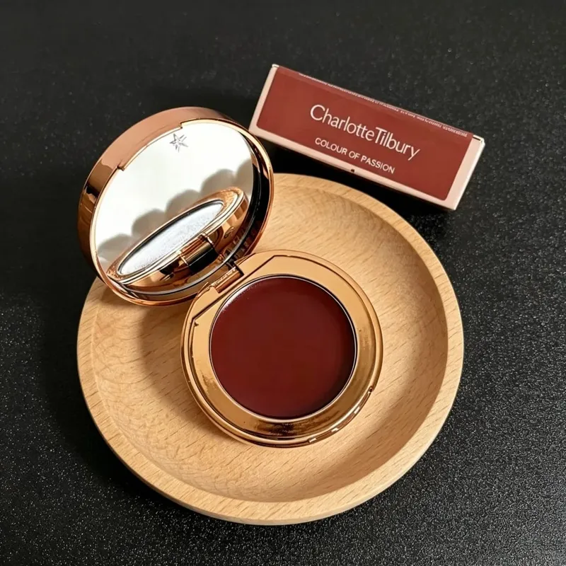 Charlotte Tilbury 4Pan Velvet&9Pan Silk Shimmer Eyeshadow&Cream Blush Dewy Long Lasting Buildable Blendable Natural Glow Makeup