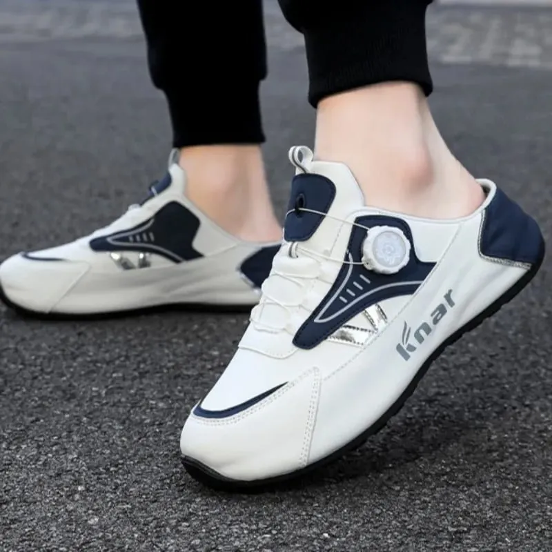 Tênis de plataforma de alta qualidade com malha respirável na moda para o verão, novos sapatos esportivos e de lazer masculinos em tamanhos grandes 39-48