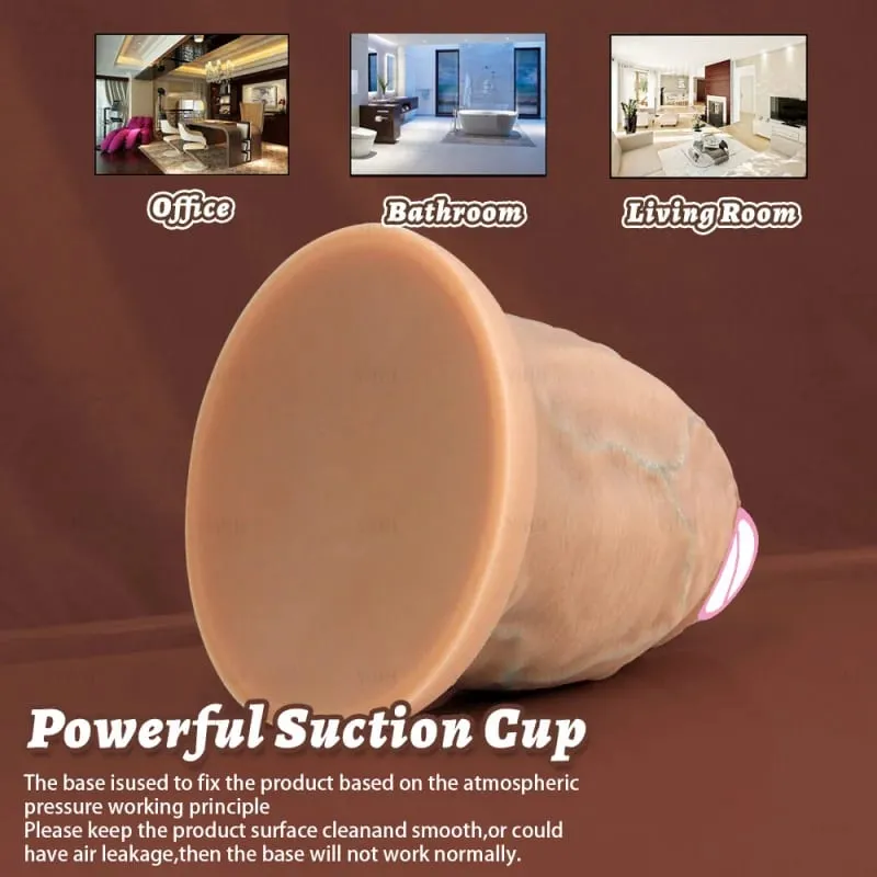 5 tamanhos de silicone vibradores butt plug grosso anal plug realista enorme grosso vibrador com ventosa adultos brinquedos sexuais para mulher homem