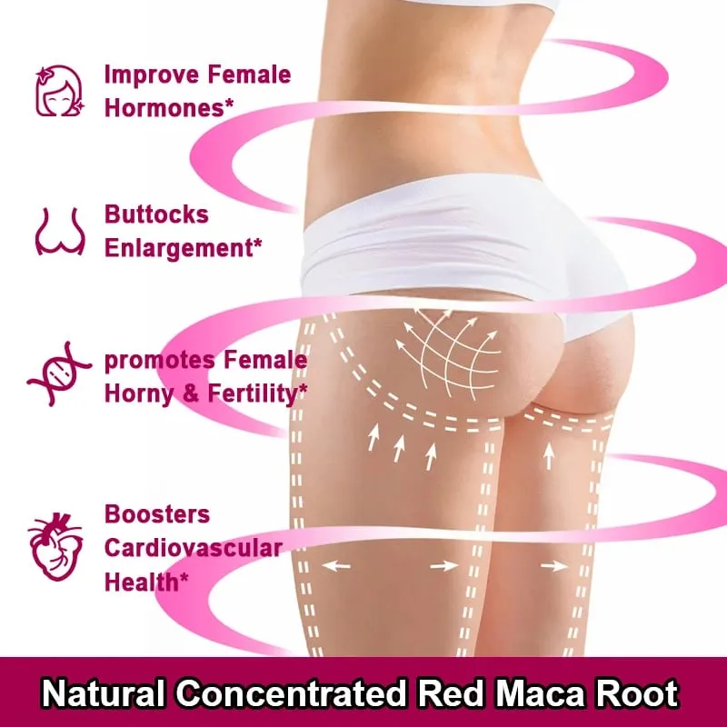 Organic Aguaje with Red Maca Root Extract Supports Buttocks and Immune Health