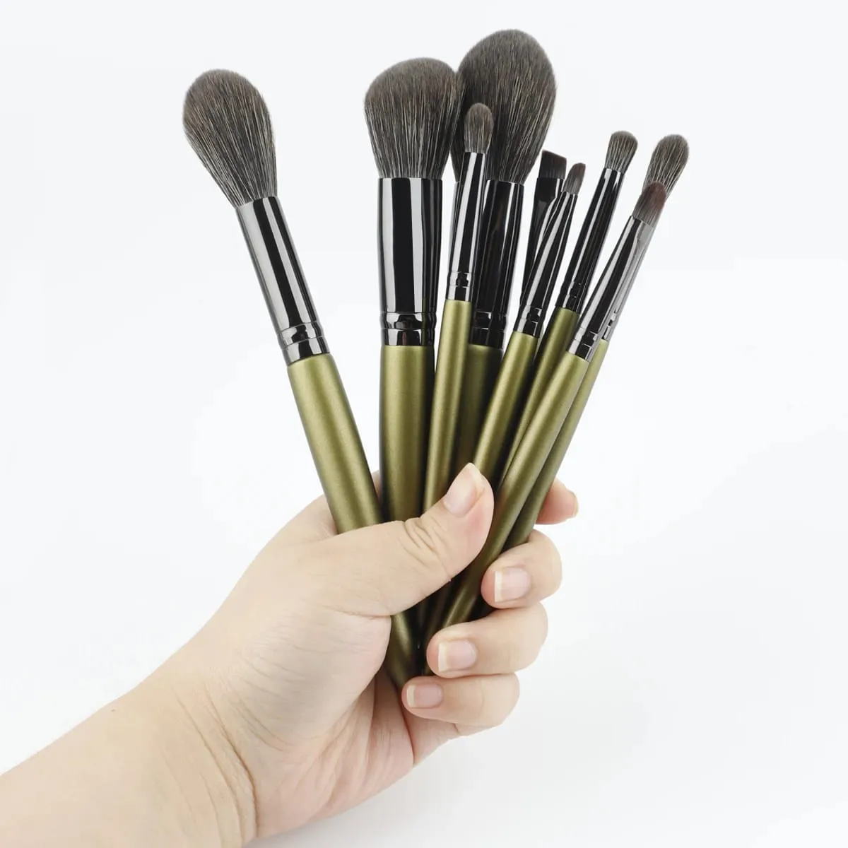 9PCS Makeup Brushes Set Eye Shadow Foundation Powder Contour Makeup Brush Cosmetic Beauty Tool Kit Free Shipping