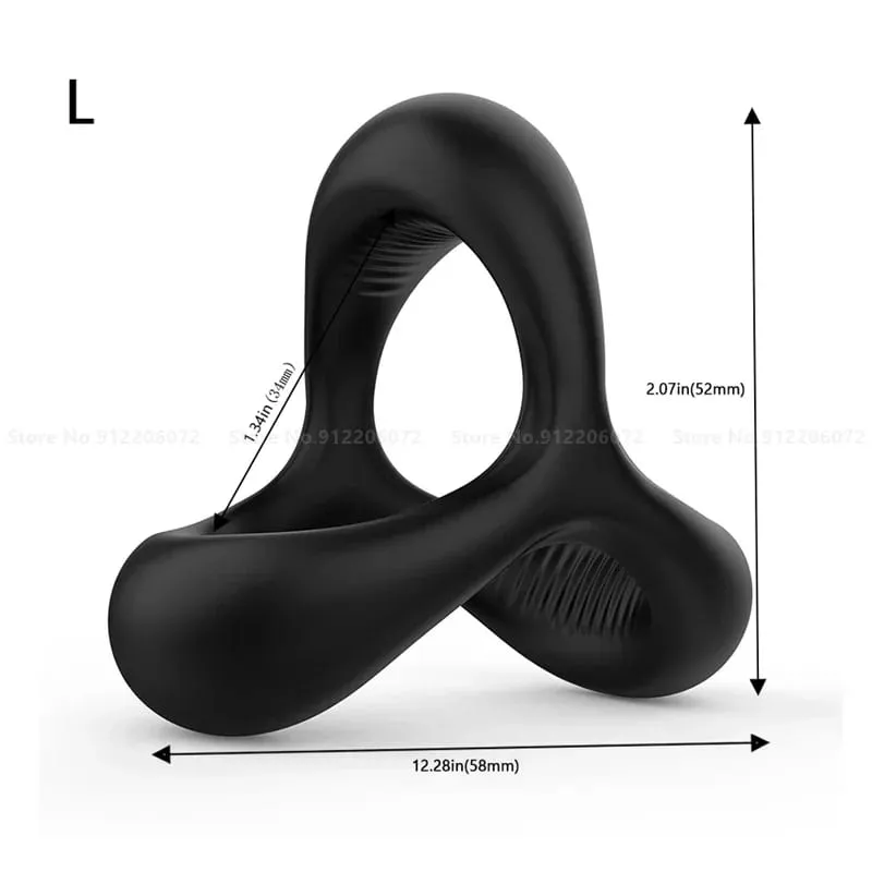 3 pçs durável silicone galo anéis flash na noite bloqueio pênis anel brinquedos sexuais para homens masculino atraso ejaculação escroto bloqueio anel