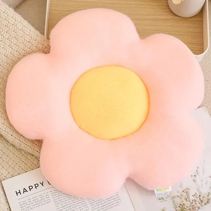Candy Color Rainbow Cloud Star Moon Plush Pillow Stuffed Soft Flower Toy Throw Pillow Cushion Home Sofa Decor Gift for Friend
