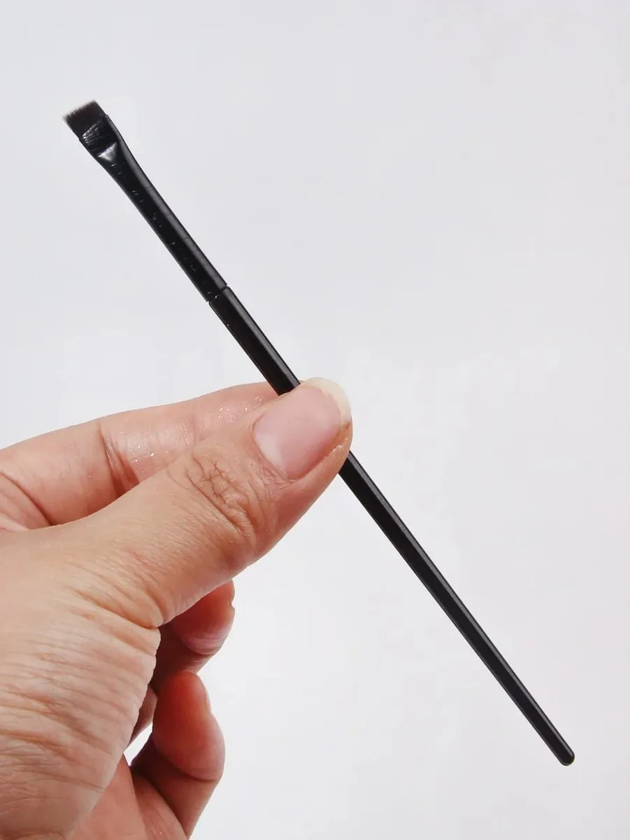 Pincel de maquiagem para delineador plano, super fino, ângulo, delineador, sobrancelha, pincéis de maquiagem, profissional, requintado, ferramentas de maquiagem de sobrancelha fina