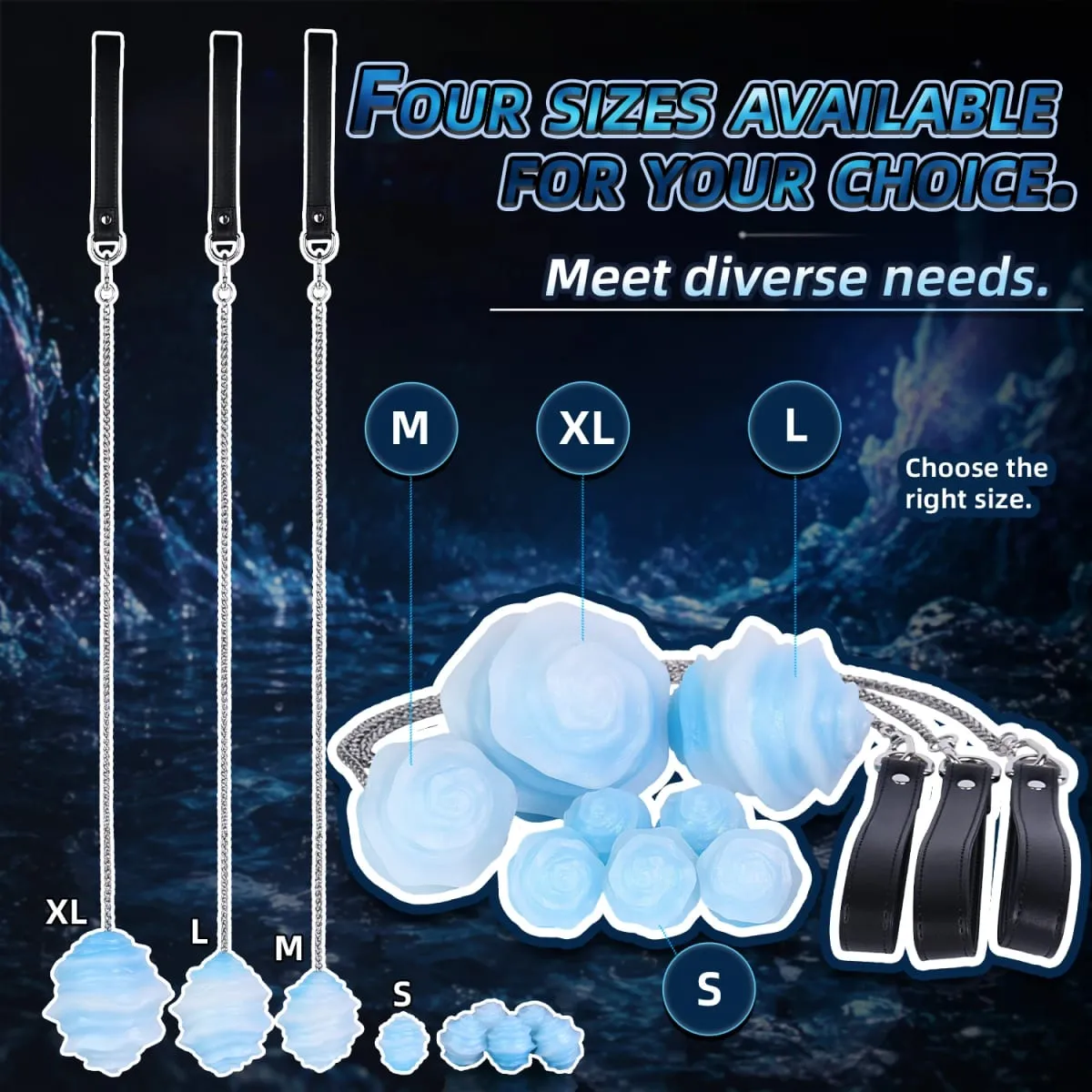 Fantasia ovo brinquedos com corrente longa platina silicone anal plug ovos bolas vaginais brinquedo sexual para adultos mulheres homens casal flertando