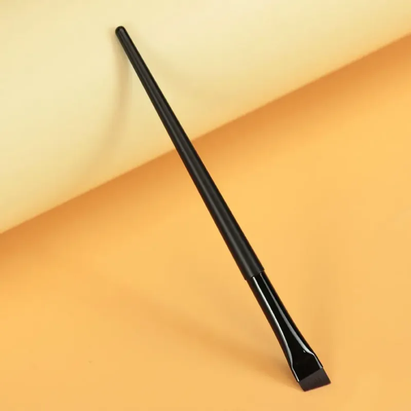 Up Tool Oblique Cosmetics Brush Beauty Blade Smink ecsetek Liner Szemöldökecset Szögletes Finom szemceruza ecsetek Lapos szemöldökecset