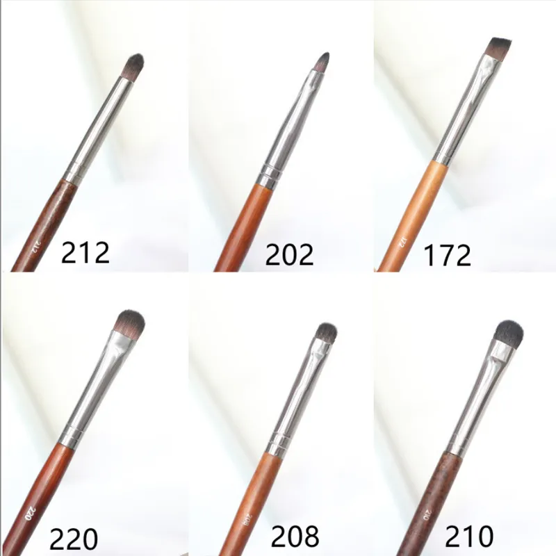 Professional Soft Makeup Brush Makeup Tools Liquid Foundation Concealer Make Up Brush Wood Handle Brushes Beauty Tool Wholesale — image 3