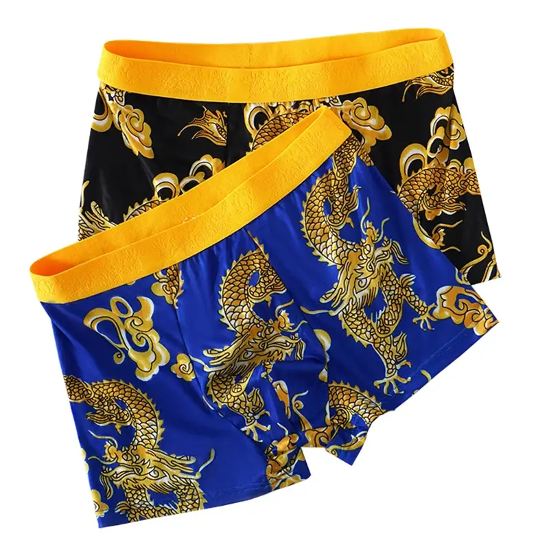4 pçs/set roupa interior masculina padrão 3d sexy cuecas em forma de u bolsa convexa moda meninos calcinha novo estilo boxershorts masculino — image 13