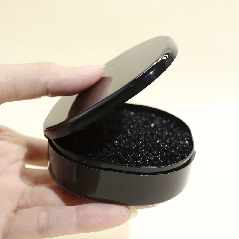 2 peças de pincéis e ferramentas de maquiagem – secagem rápida, sem água, sem sabão, mágica que muda de cor para aplicação de sombra perfeita