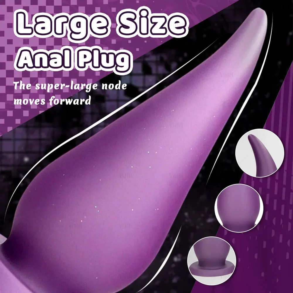 6/8/10/11cm super grosso anal buttplug extra longo anal plug fisting vibrador penetração anal brinquedo sexual para mulheres homens massagem de próstata