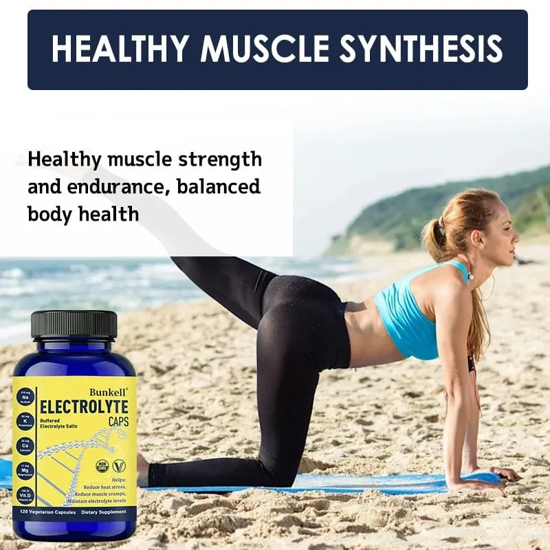 Premium Electrolyte Capsules - Maintaining Electrolyte Levels Sports Recovery Energy Health Dietary Supplement