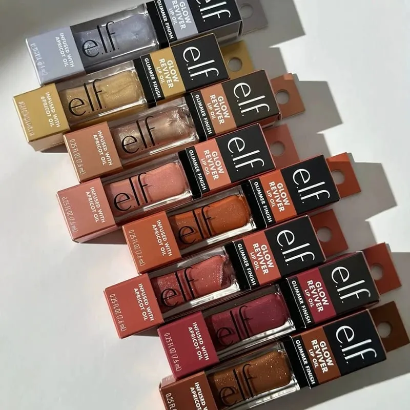 Elf Brand Portable Fruit Flavor Lip Gloss Lightweight Hydrating Nourishing Repairing Improve Lip Lines Tinted Lip Balm Cosmetic — image 5