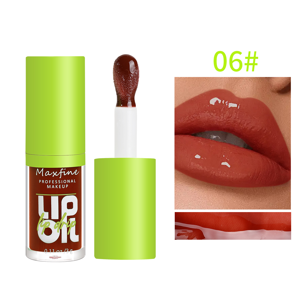 6-tone moisturizing lip gloss luminous oil lip gloss moisturizing transparent liquid lip gloss natural lip enhancer make lips