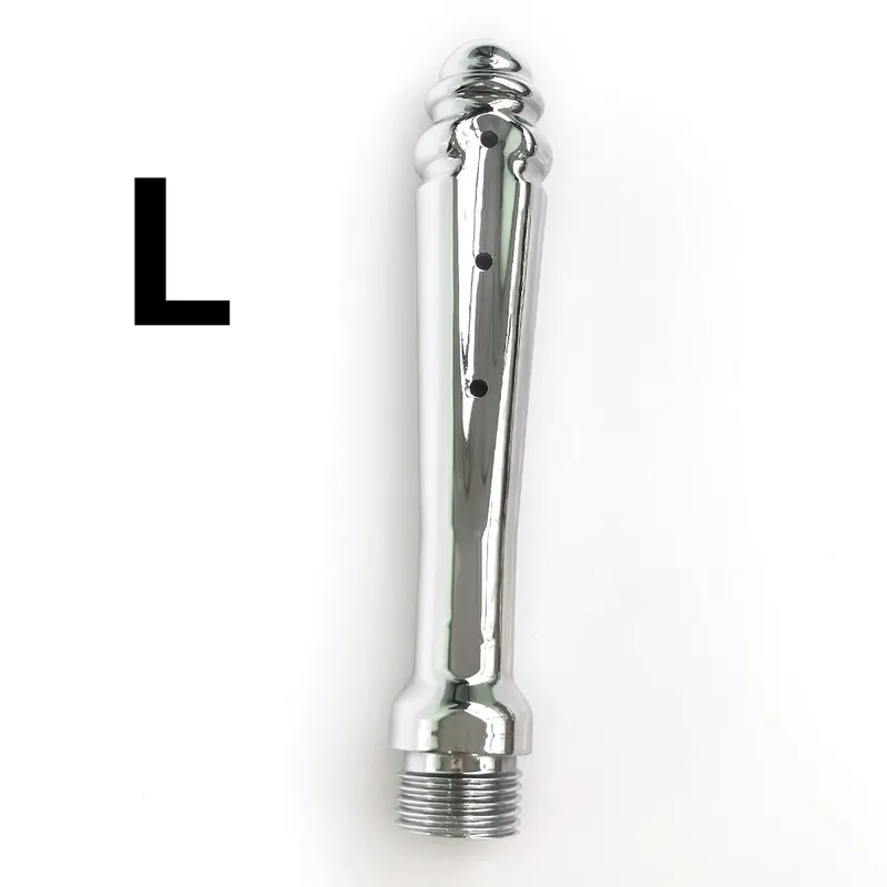 1 pçs abs anal vaginal ducha cabeça de conversão para uso ao ar livre bunda flush multi-função enema plug-in chuveiro brinquedos sexuais