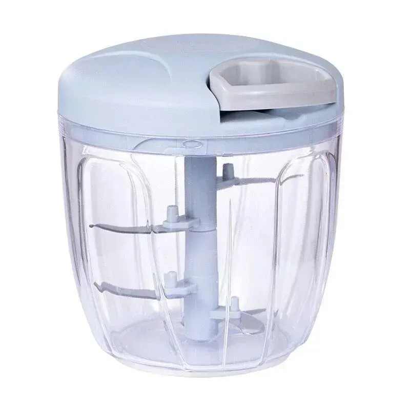 Triturador de cebola vegetal cortador cozinha acessórios cozinha 500/900ml manual picador carne alho chopper girar alho
