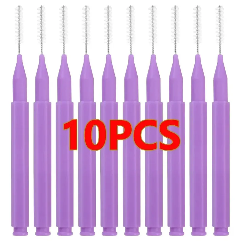 50pcs Mini Eyebrow Brush Disposable Lightweight Brow Lifting Brushes Portable Eyelash Extension Comb Perm Brush Lash Accessories