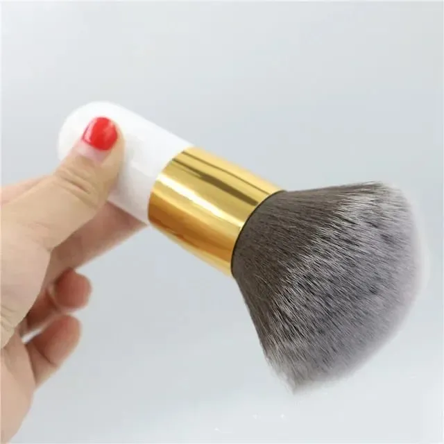 Large Size Powder Foundation Brush Professional Makeup Brush Multifunctional Cosmetic Blush Sculpting Bronzer Brush Makeup Tool