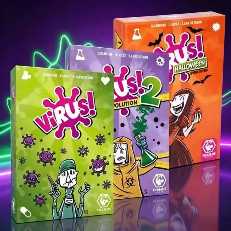 Jogo de cartas de vírus interessante e evolução de vírus 2, o jogo de tabuleiro contagiantemente divertido para festa de aniversário de casamento