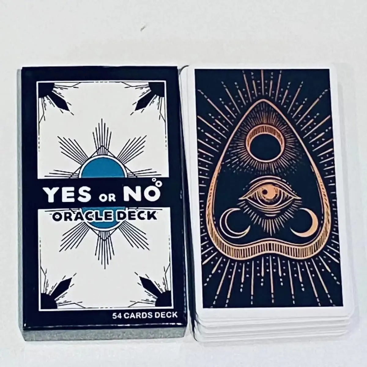 YES or NO Oracle DECKI Cards English Version 54pcs Get Quick Answers To Specific Questions Games Cards