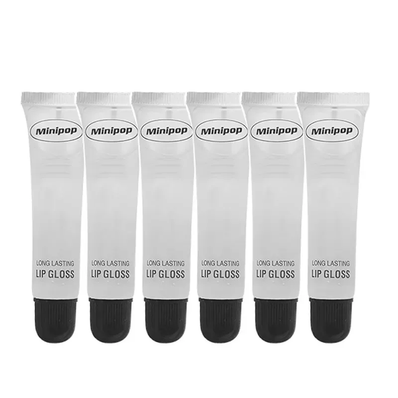 2/3/6pcs brilho labial transparente hidratante de longa duração | Óleo de base labial não pegajoso, acabamento de alto brilho, cosméticos para cuidados com os lábios 18ml