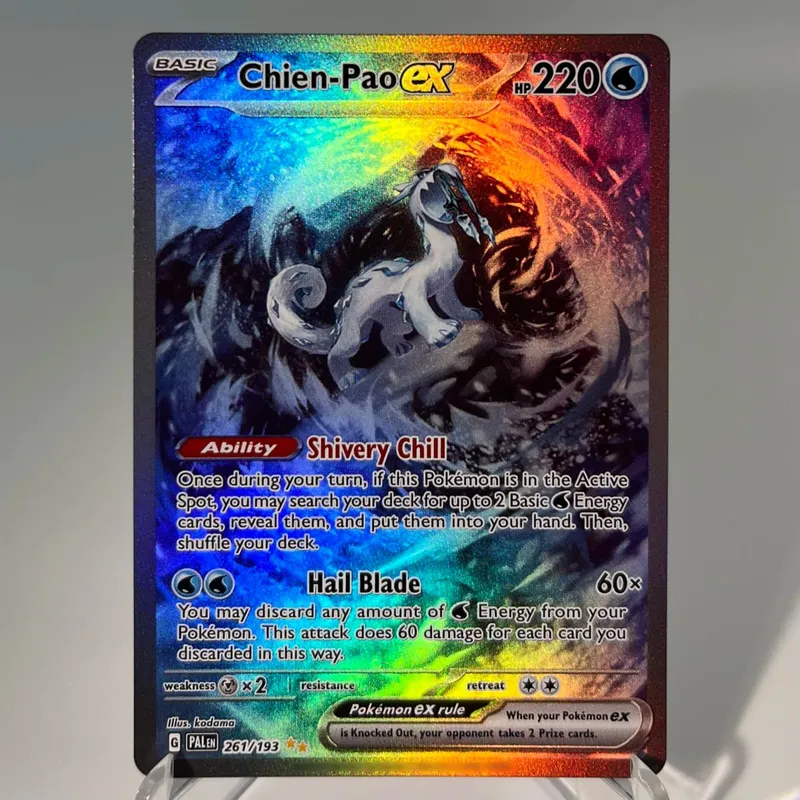 Paldea Evolved PKM Cards PTCG4-C GX Rainbow Magikarp Raichu Tyranitar Iono Rare Collection Battle Toys Gifts for Hobbies