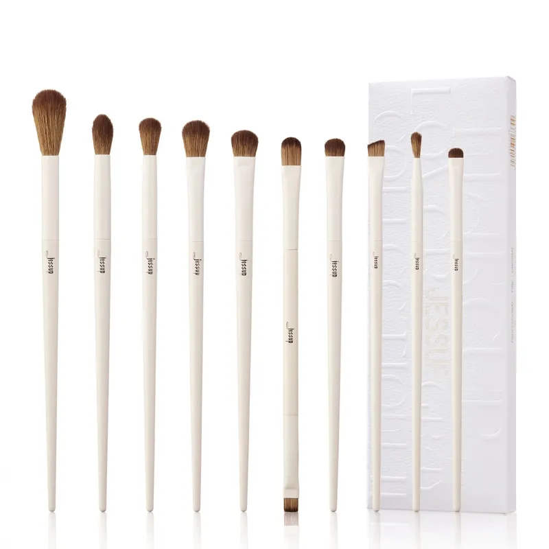 Jessup Makeup Brushes Set 10-14pcs Make Up Brush Contour Foundation Powder Eyeshadow Highlight Blending Concealer Liner T336