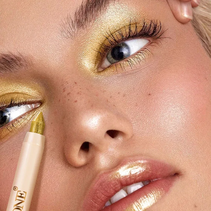 1PC Pearlescent Eyeshadow Sticks High Pigmented Eyeshadow Pencil Glitter Waterproof Long-Lasting Eye Makeup Non-Smudged — image 13