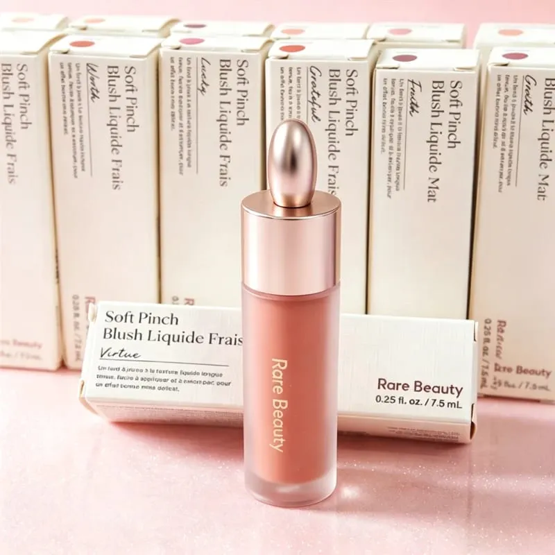 Rare Beauty Soft Pinch Liquid Blusher Silky Waterproof Moisturizing Woman Makeup Happy Hope Bliss Wonder Believe Blush Liquide