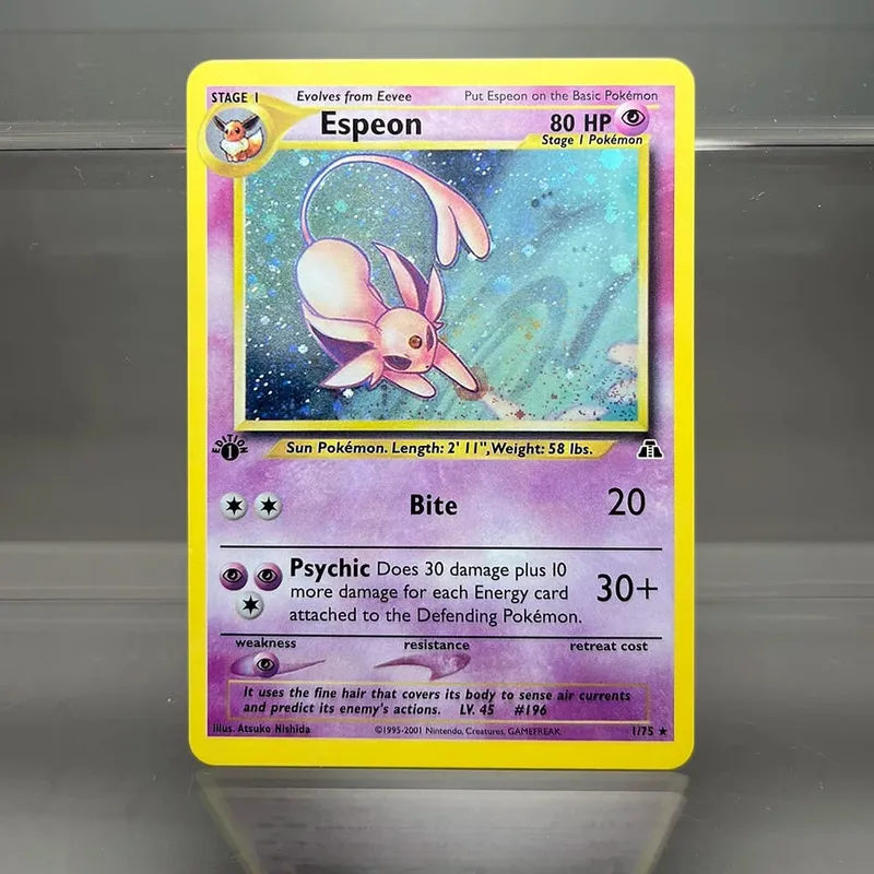 PKM 全像單代理卡 Lugia Charizard Venusaur 箔遊戲收藏卡 PTCG 兒童玩具