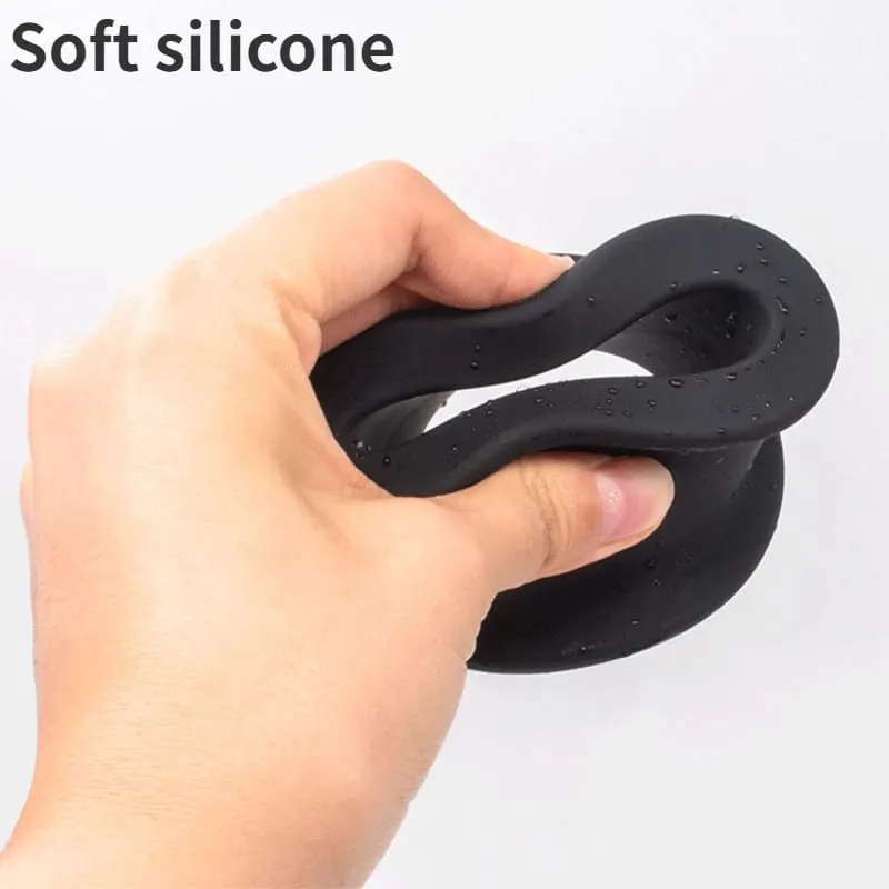 Butt plug com túnel silicone buttplug analplug butplug dilatação treinamento anal treinador dilatador rolha bunda ânus brinquedos sexuais