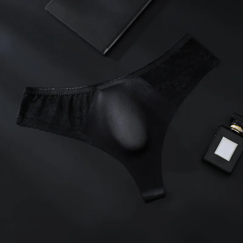 Nude masculino g-string cor sólida tangas g-strings design sem costura 68 náilon 32 elastano ultra fino 3d protuberância bolsa